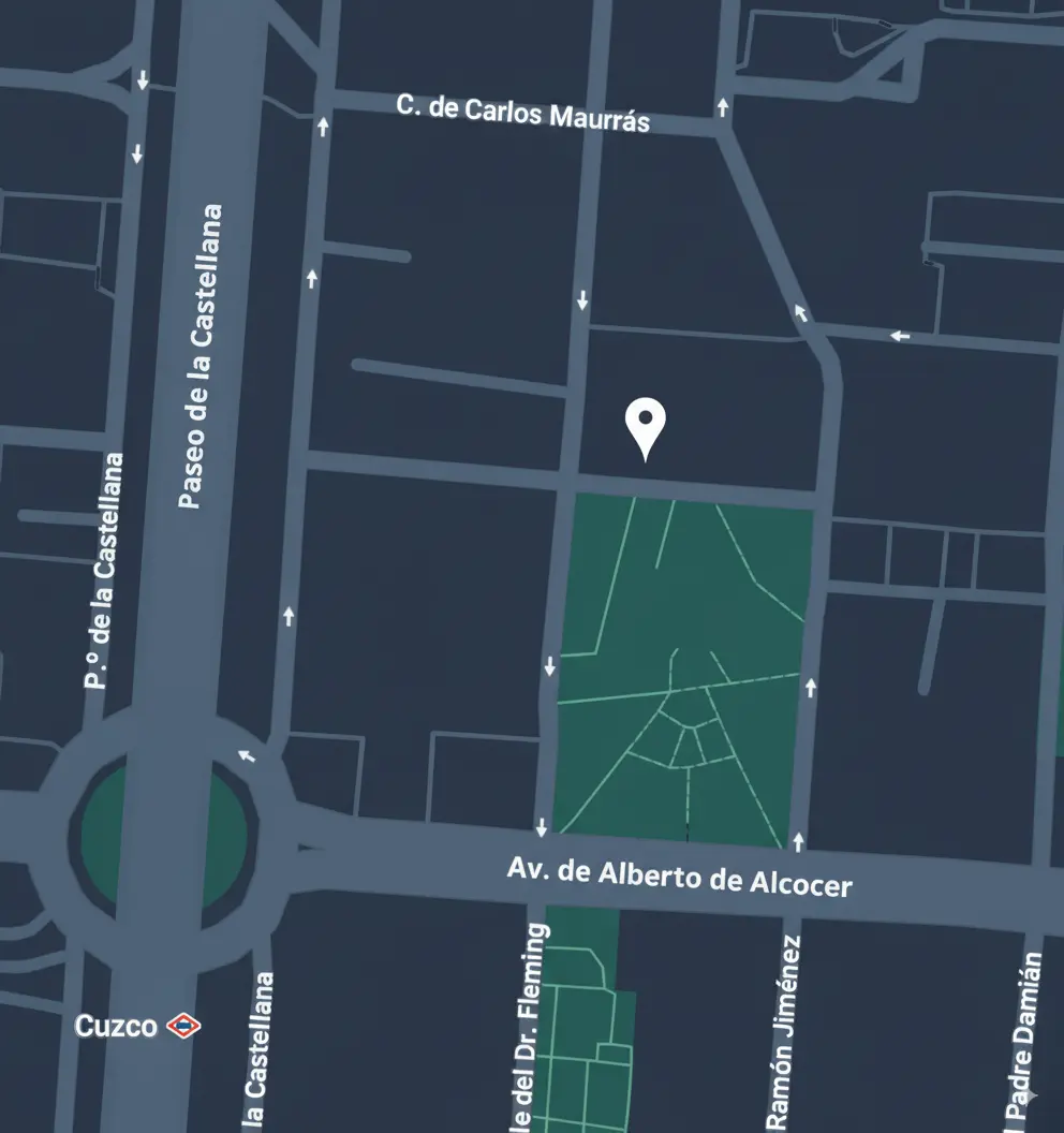 Ubicación de Bayer Odontología en Madrid